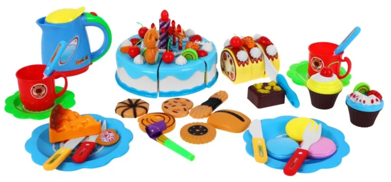 Rođendanski Set Torta Plava 80 Dijelova 3+ 2