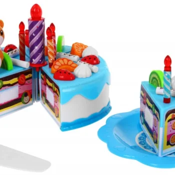 Rođendanski Set Torta Plava 80 Dijelova 3+ 3