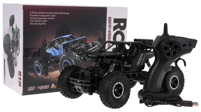 Rover Crawler Na Daljinsko 1:16, Crni 1