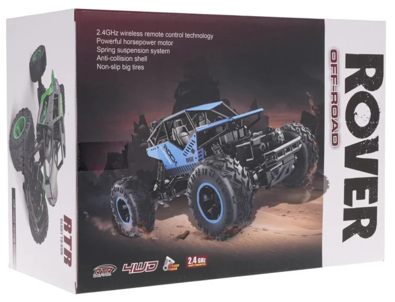 Rover Crawler Na Daljinsko 1:16, Crni 7