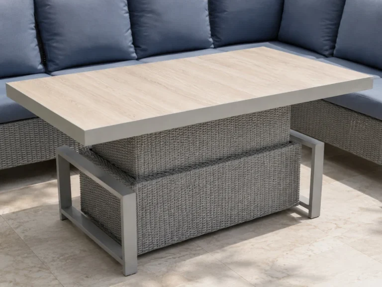 Royal Comfort Tehoratan Vrtni Set Sivi S Kutnom Sofom 12