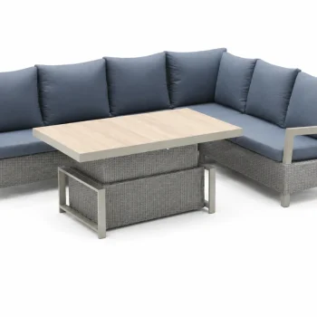 Royal Comfort Tehoratan Vrtni Set Sivi S Kutnom Sofom 2