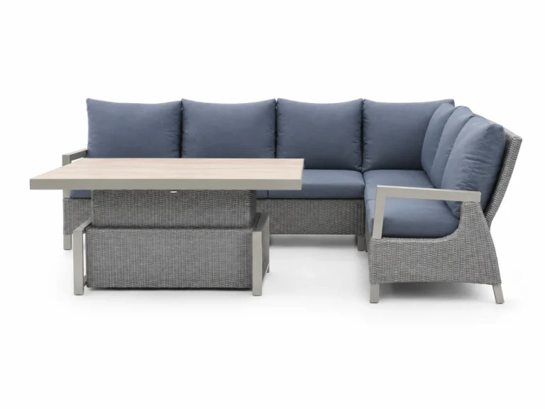 Royal Comfort Tehoratan Vrtni Set Sivi S Kutnom Sofom 3