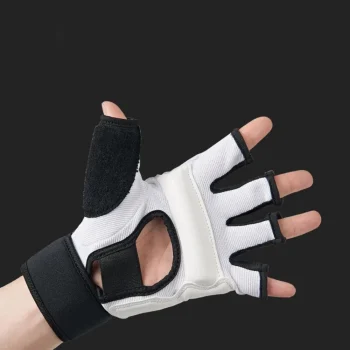 Rukavice Za Taekwondo S Futrolom Bijele Xs 3