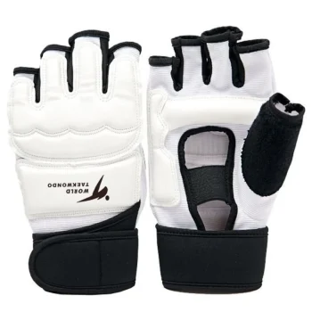 Rukavice Za Taekwondo S Futrolom Bijele Xs 4