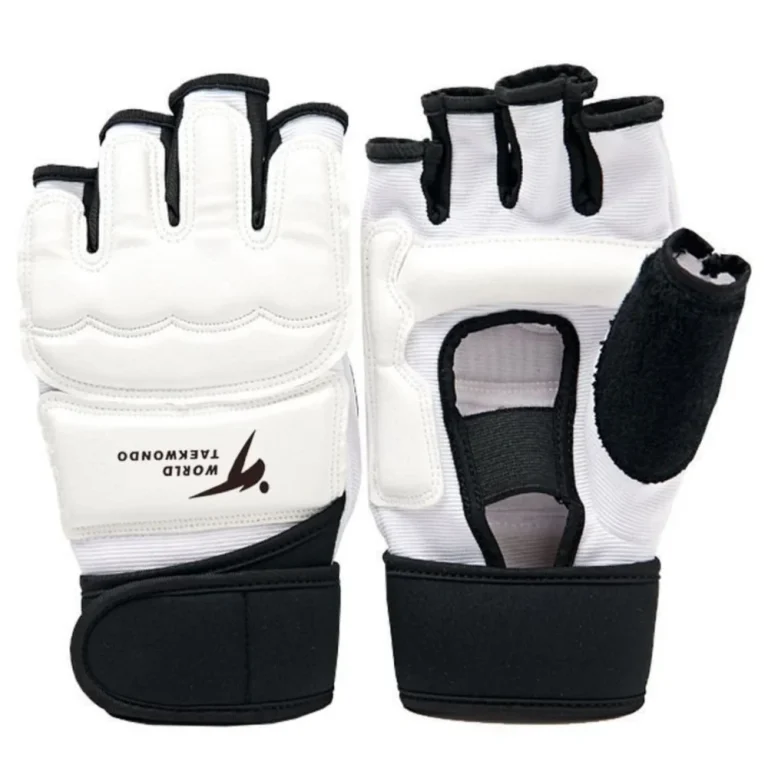 Rukavice Za Taekwondo S Futrolom Bijele Xs 4