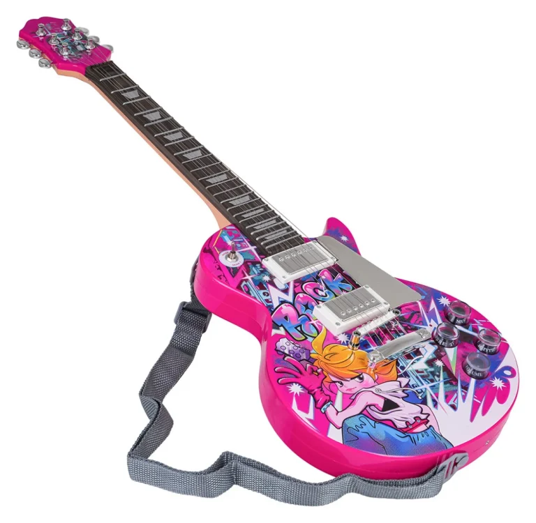 Ružičasta Električna Gitara 3