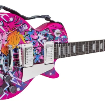 Ružičasta Električna Gitara 4