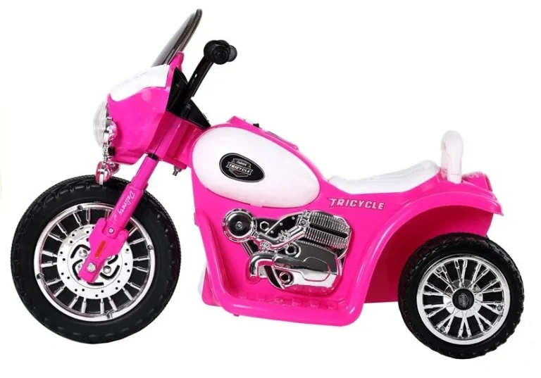 Ružičasti Električni Motocikl Jt568 Motor Na Akumulator 4