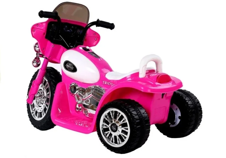 Ružičasti Električni Motocikl Jt568 Motor Na Akumulator 6