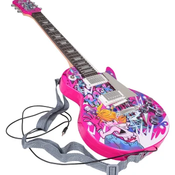 Ružičasti Set Gitare I Pojačala 3