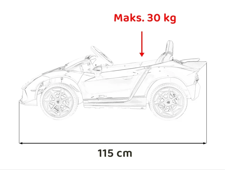 Ružičasto Vozilo Lamborghini Invencible 6