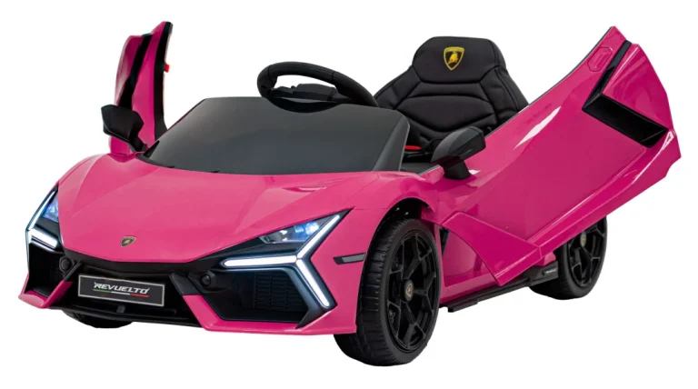Ružičasto Vozilo Lamborghini Revuelto 1