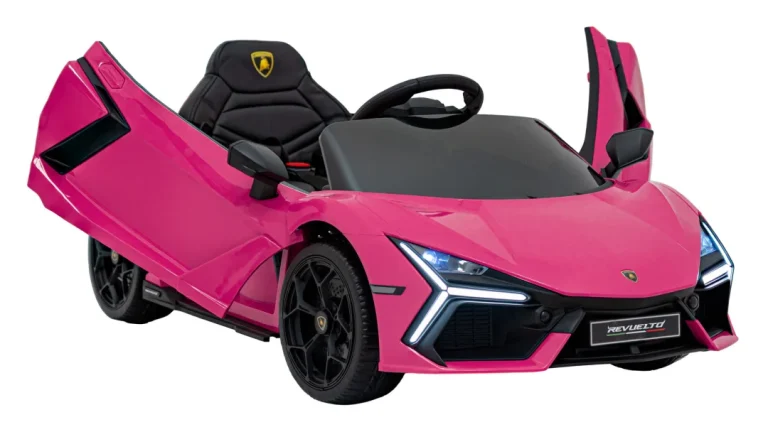 Ružičasto Vozilo Lamborghini Revuelto 5