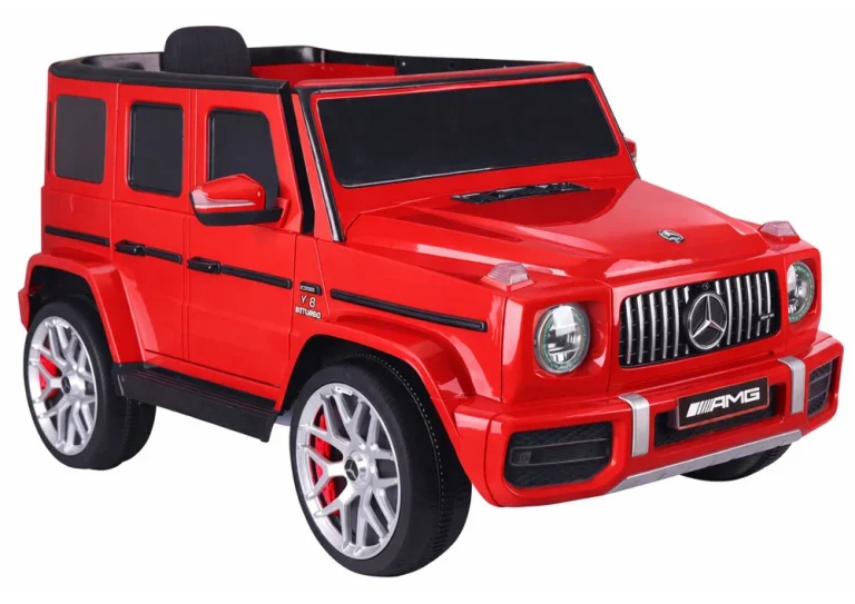 S306 1 Crveni Automobil Na Baterije Mercedes G63 Auto Na Akumulator 1