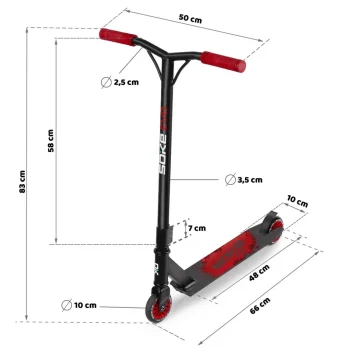 Soke Evo Crveni Skuter 16