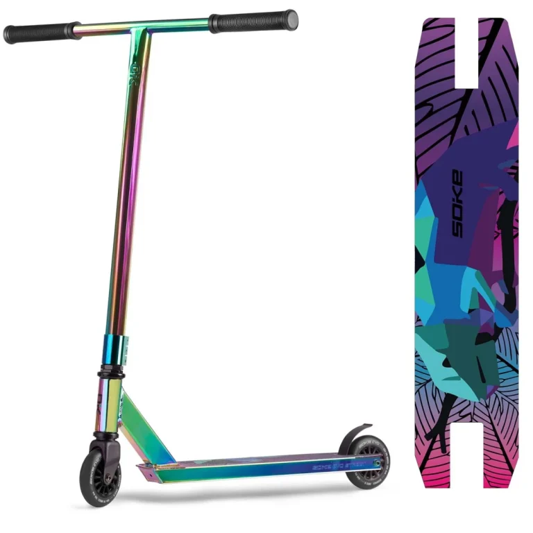 Soke Evo Street Neochrome Stunt Skuter 11
