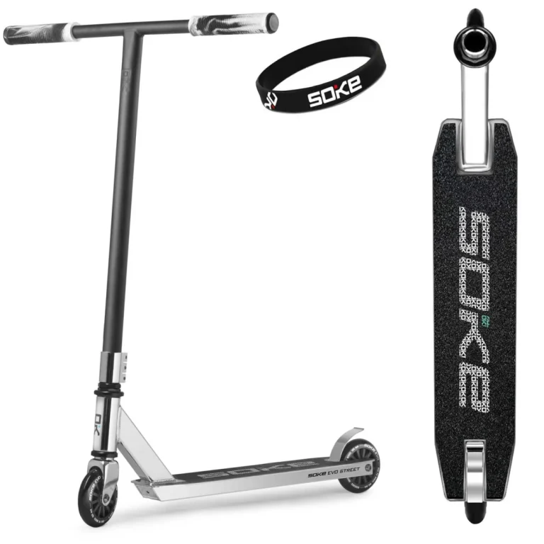 Soke Evo Ulični Srebrni Skuter Za Vožnju 1