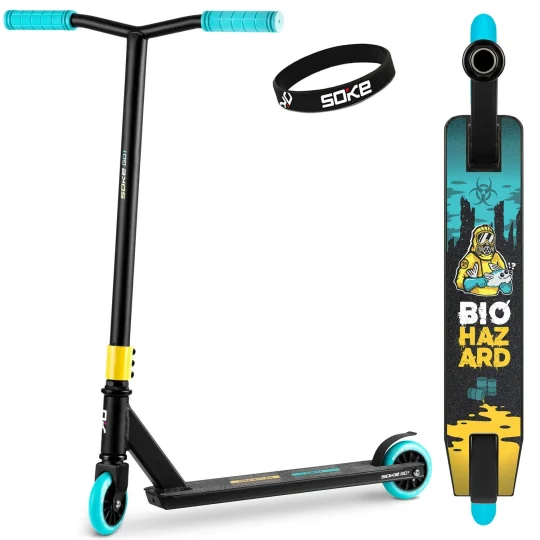 Soke Go! Stunt Scooter žuto Plavi, Var. 1544 801109 1