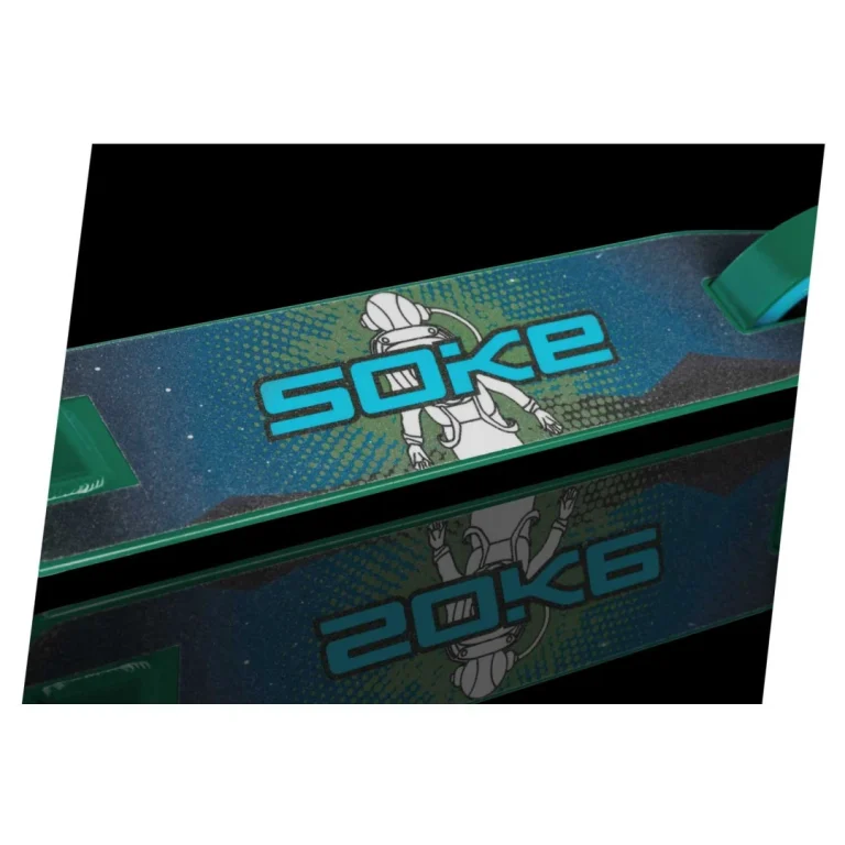 Soke Go! Kaskaderski Skuter Zeleno Plavi 5
