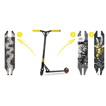 Soke Xtr Stunt Scooter Crno žuti, Var. 1500 801114 14