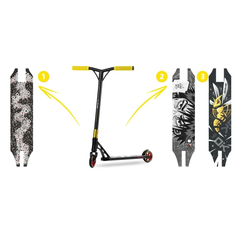 Soke Xtr Stunt Scooter Crno žuti, Var. 1500 801114 14