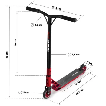 Soke Xtr Crveni Skuter 16