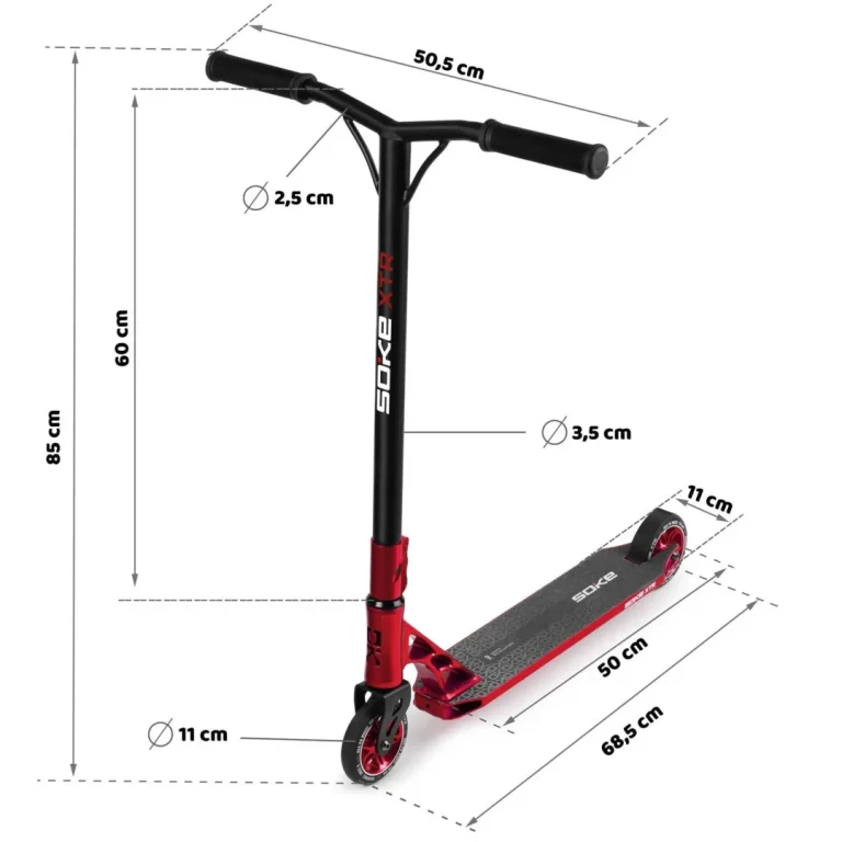 Soke Xtr Crveni Skuter 16