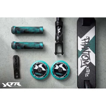 Soke Xtr Kaskaderski Skuter Crno Tirkizni 12