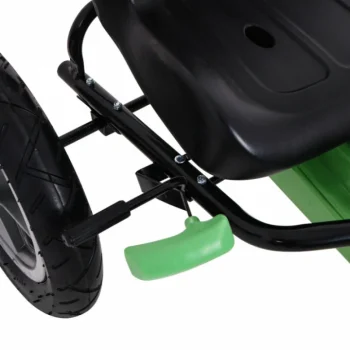 Star Pedalni Go Kart Za Djecu 3+ Zeleni + Podesivo Sjedalo + Napuhani Kotači 9