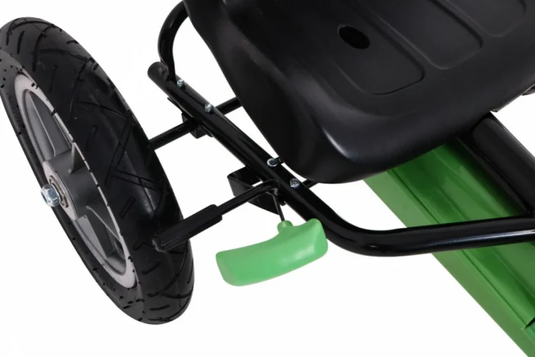 Star Pedalni Go Kart Za Djecu 3+ Zeleni + Podesivo Sjedalo + Napuhani Kotači 9