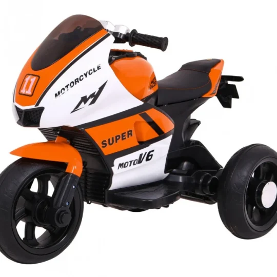 Super Motocikl Narančasto Vozilo Motor Na Akumulator 1