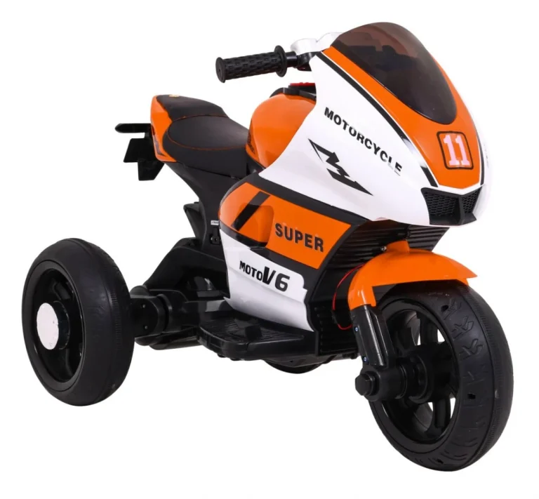 Super Motocikl Narančasto Vozilo Motor Na Akumulator 10
