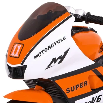 Super Motocikl Narančasto Vozilo Motor Na Akumulator 11