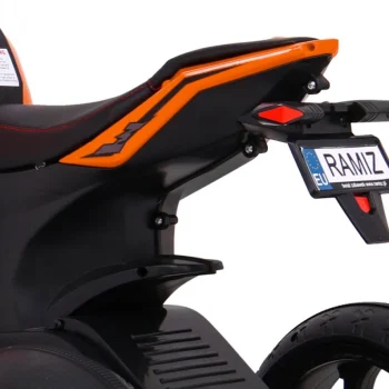 Super Motocikl Narančasto Vozilo Motor Na Akumulator 12