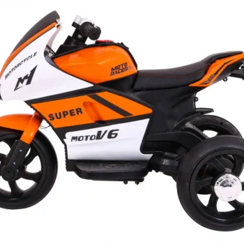 Super Motocikl Narančasto Vozilo Motor Na Akumulator 4