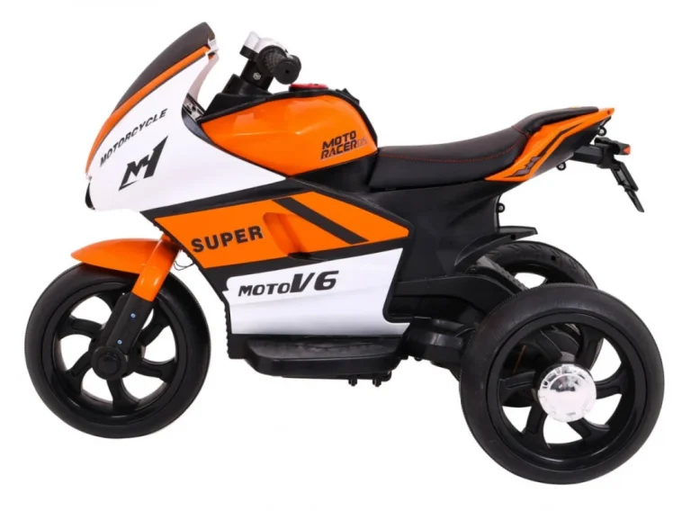 Super Motocikl Narančasto Vozilo Motor Na Akumulator 4