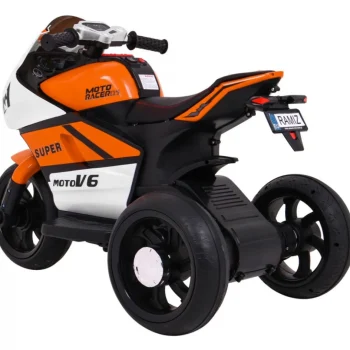 Super Motocikl Narančasto Vozilo Motor Na Akumulator 5