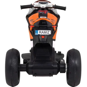 Super Motocikl Narančasto Vozilo Motor Na Akumulator 7