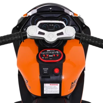Super Motocikl Narančasto Vozilo Motor Na Akumulator 8