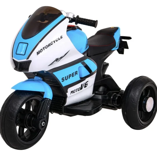 Super Motocikl Plavo Vozilo Motor Na Akumulator 1