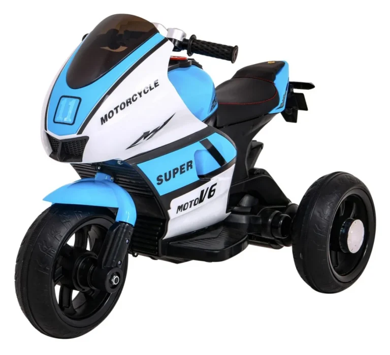 Super Motocikl Plavo Vozilo Motor Na Akumulator 1