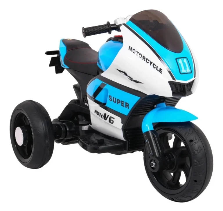 Super Motocikl Plavo Vozilo Motor Na Akumulator 11