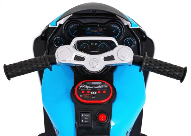 Super Motocikl Plavo Vozilo Motor Na Akumulator 7
