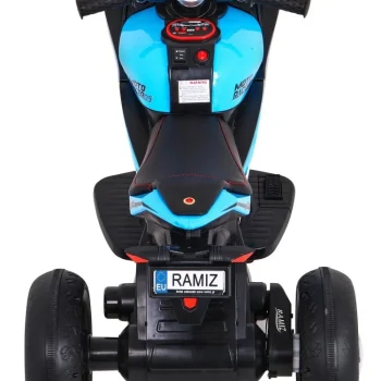Super Motocikl Plavo Vozilo Motor Na Akumulator 8