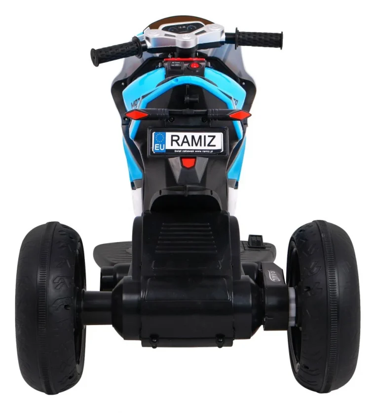 Super Motocikl Plavo Vozilo Motor Na Akumulator 9