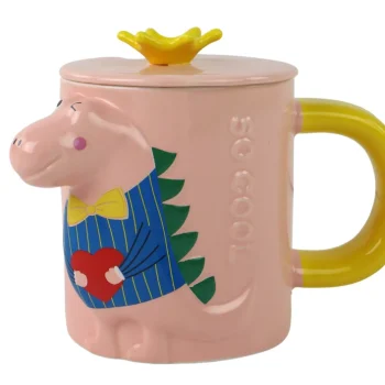 Šalica S Dinosaurom I Ružičastim Dinosaurom 400 Ml 2