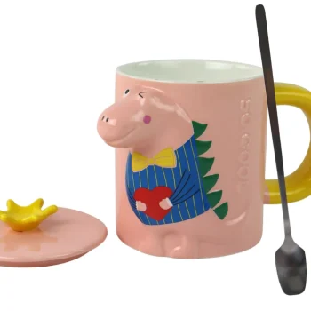 Šalica S Dinosaurom I Ružičastim Dinosaurom 400 Ml 3