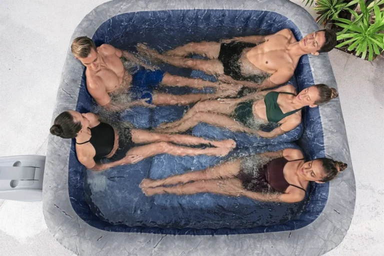 San Francisco Smart Hydrojet Lay Z Spa Bestway Kućni Jacuzzi Za 7 Osoba + 5 Jastuka + 2 Led Svjetla 11