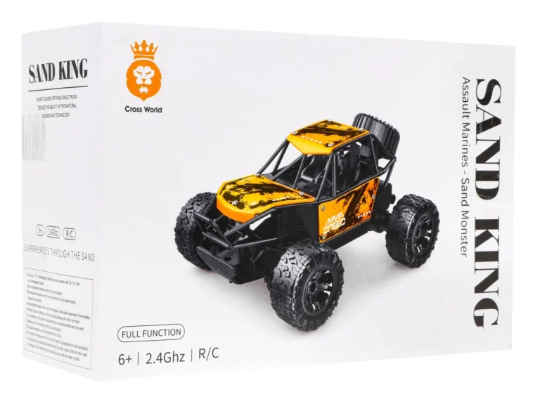 Sand King Puzalica Na Daljinsko Upravljanje Za Djecu 6+ Godina, 2,4 Ghz Daljinski Upravljač 8